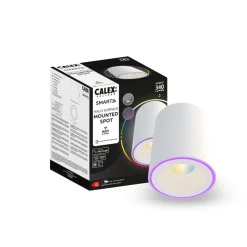 Calex Loftlamper|Spotlights > Smart Halo Spot LED loftspot, hvid