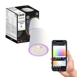 Calex Loftlamper|Spotlights > Smart Halo Spot LED loftspot, hvid