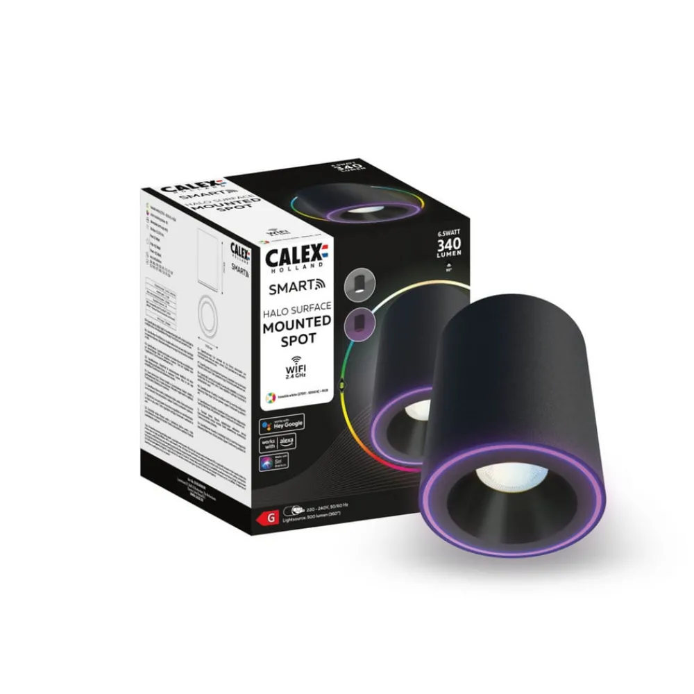 Calex Spotlights > Smart Halo Spot LED loftspot, sort