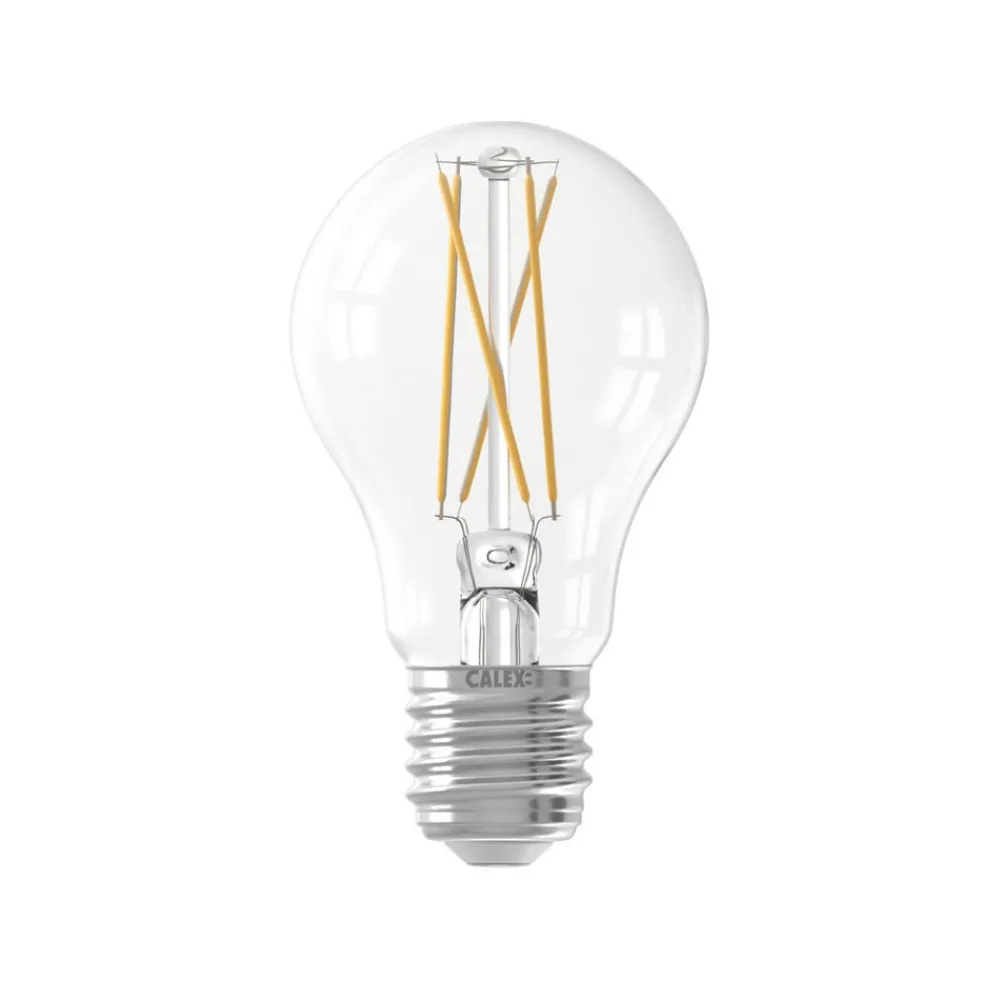 Calex Dæmpbar Led-Pære|Filament Pære > Smart LED-filamentpære E27 A60 7W Filament CCT