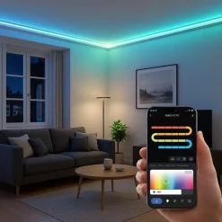 Calex Led Strips > Smart LED-strip, længde 30 m, RGB, CCT fjernbetjening