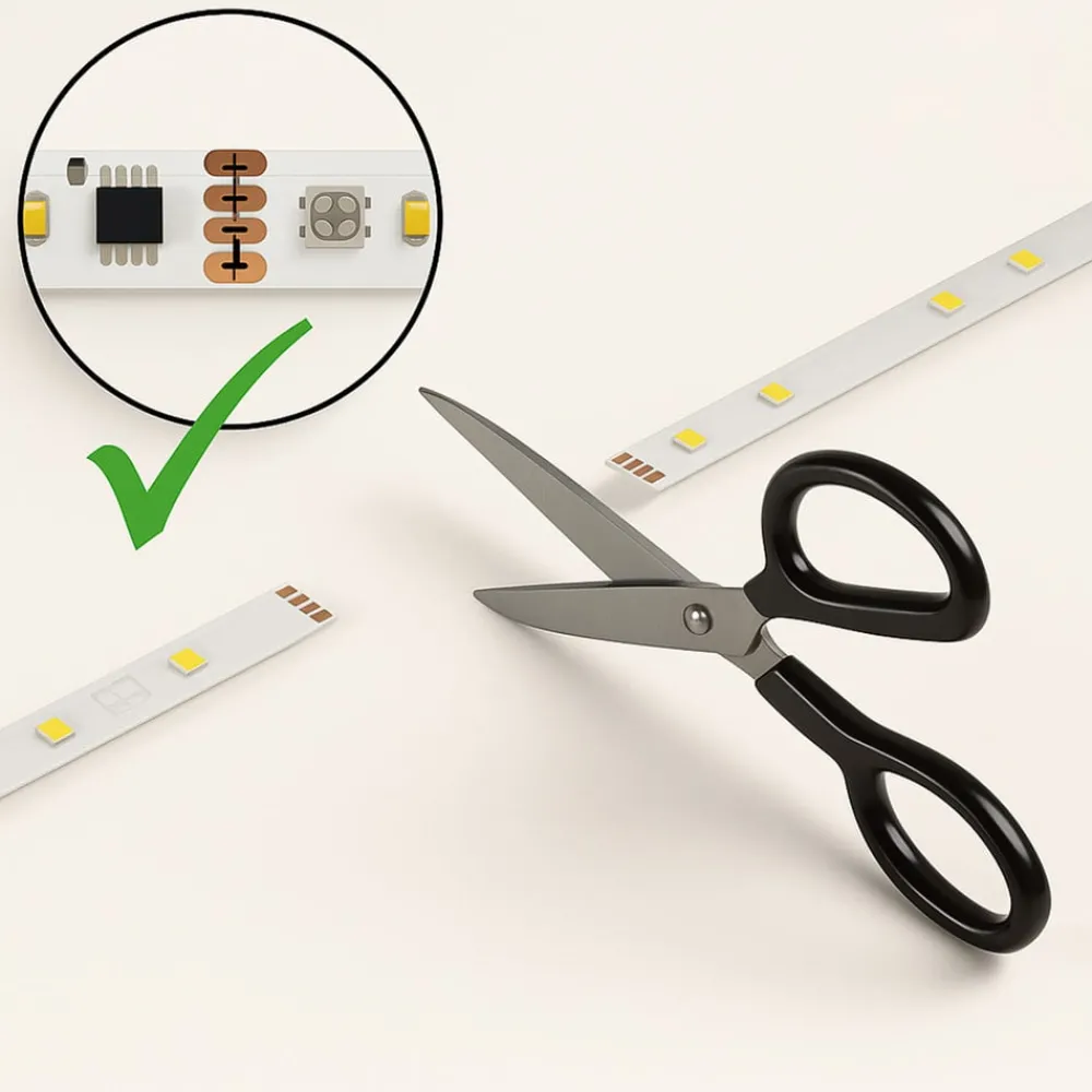 Calex Led Strips > Smart LED-strip, længde 30 m, RGB, CCT fjernbetjening