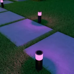Calex Gadebelysning > Smart Outdoor Gardenpost RGBW sokkellampe