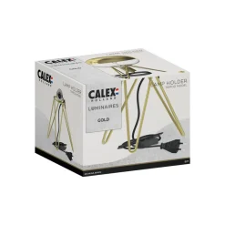 Calex Bordlamper > Tripod bordlampe, guld