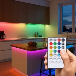 Calex Led Strips > Vista LED-strip, længde 30 m, RGB, CCT fjernbetjening