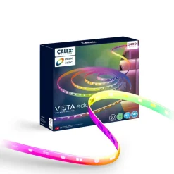 Dekorationsbelysning|Led Strips ^ Calex Vista LED-strip, længde 10 m, RGB, CCT fjernbetjening