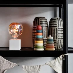 Calex Dæmpbar Led-Pære|Filament Pære > XXL Organic Neo LED E27 4 W G125 dim rainbow