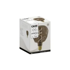 Dæmpbar Led-Pære|Filament Pære ^ Calex XXL Organic Neo LED E27 4 W G125 dim natur