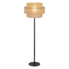 TK Lighting Gulvlamper > Calisto gulvlampe, jute, cylinder, naturbrun, højde 155 cm