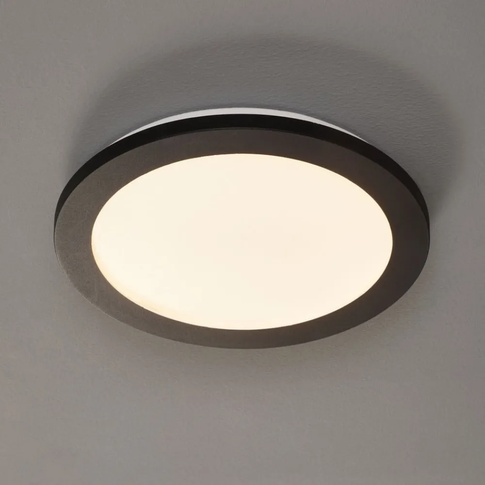 Loftlamper ^ Reality Leuchten Camillus LED-loftlampe, rund, Ø 26 cm
