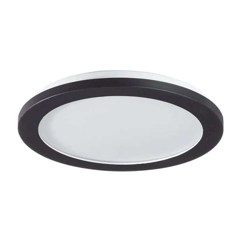 Loftlamper ^ Reality Leuchten Camillus LED-loftlampe, rund, Ø 26 cm