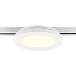 Trio Lighting Skinnesystem > Camillus LED-skinnelampe til DUOline, hvid, Ø 17 cm