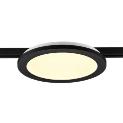Trio Lighting Skinnesystem > Camillus LED-skinnelampe til DUOline, sort, Ø 26 cm