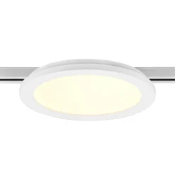 Trio Lighting Skinnesystem > Camillus LED-skinnelampe til DUOline, hvid, Ø 26 cm