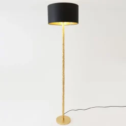Holländer Gulvlamper > Cancelliere Rotonda chintz-gulvlampe sort/guld