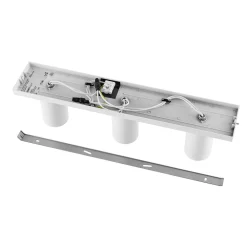 Deko-Light Gang|Loftlamper > CAN TILT loftspot, hvid, 48 x 9 cm, 3 lyskilder, metal GU10