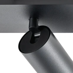 Deko-Light Loftlamper|Spotlights > CAN TILT loftspot, sort, 31 x 9 cm, 2 lyskilder, metal GU10