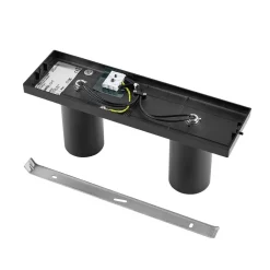Deko-Light Loftlamper|Spotlights > CAN TILT loftspot, sort, 31 x 9 cm, 2 lyskilder, metal GU10