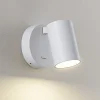 Deko-Light Væglamper|Væglamper > CAN TILT vægspot, hvid, Ø 10 cm, metal, afbryder, GU10