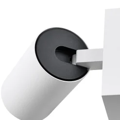 Væglamper|Væglamper ^ Deko-Light CAN TILT vægspot, hvid, 10 x 10 cm, metal, kontakt, USB