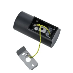 Deko-Light Væglamper|Væglamper > CAN væglampe, sort, 1 lyskilde, højde 13 cm, metal, GU10