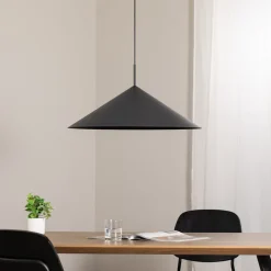 Pendellamper ^ Eko-Light Capital hængelampe, sort, 1 lyskilde, Ø 60 cm, GX53