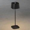 Konstsmide Dekorationsbelysning|Terrassebelysning > Capri LED-bordlampe til udendørs brug, sort