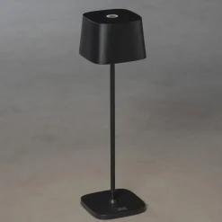 Konstsmide Dekorationsbelysning|Terrassebelysning > Capri LED-bordlampe til udendørs brug, sort