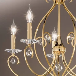 Lysekroner ^ KOLARZ CARAT lysekrone, 5 lyskilder