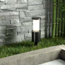 Fumagalli Udendørs Spot > Carlo LED-lampe med jordspyd, sort 25 cm 3,5 W CCT