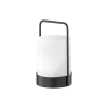 Solcellelamper ^ FH Lighting Casoli LED-akku-bordlampe, solar, højde 20 cm