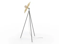 EGLO Gulvlamper > Castanuelo gulvlampe, sort/guld