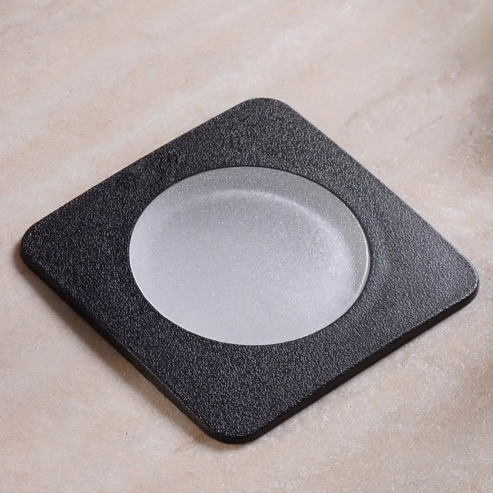 Nedgravet Udebelysning|Udendørs Spot ^ Fumagalli Ceci 120-SQ LED-nedgravningsspot, sort, CCT