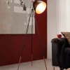 EGLO Gulvlamper|Gulvlamper > Chester gulvlampe, sort, kobber