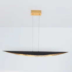 Holländer Pendellamper > Chiasso LED-pendel, sort-brun/guld