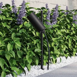 Udendørs Spot ^ Molto Luce Chopa LED jordspydslampe, højdejusterbart spotlys
