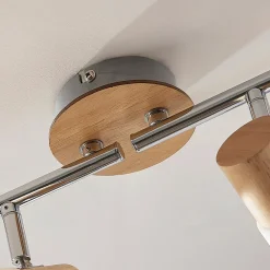 Lindby Loftlamper|Loftlamper > Christoph LED-træspot, 4 lyskilder