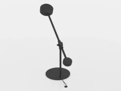 Arbejdsrum/Kontor ^ EGLO Clavellina LED-bordlampe, sort, vipbar