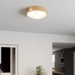TEMAR LIGHTING Gang|Loftlamper > Cleo loftlampe, Ø 40 cm, IP20, guldfarvet, metal, E27