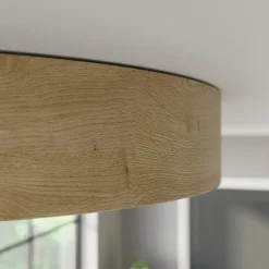 TEMAR LIGHTING Loftlamper|Loftlamper > Cleo loftlampe, Ø 48 cm, 4 lyskilder, egetræ, E27