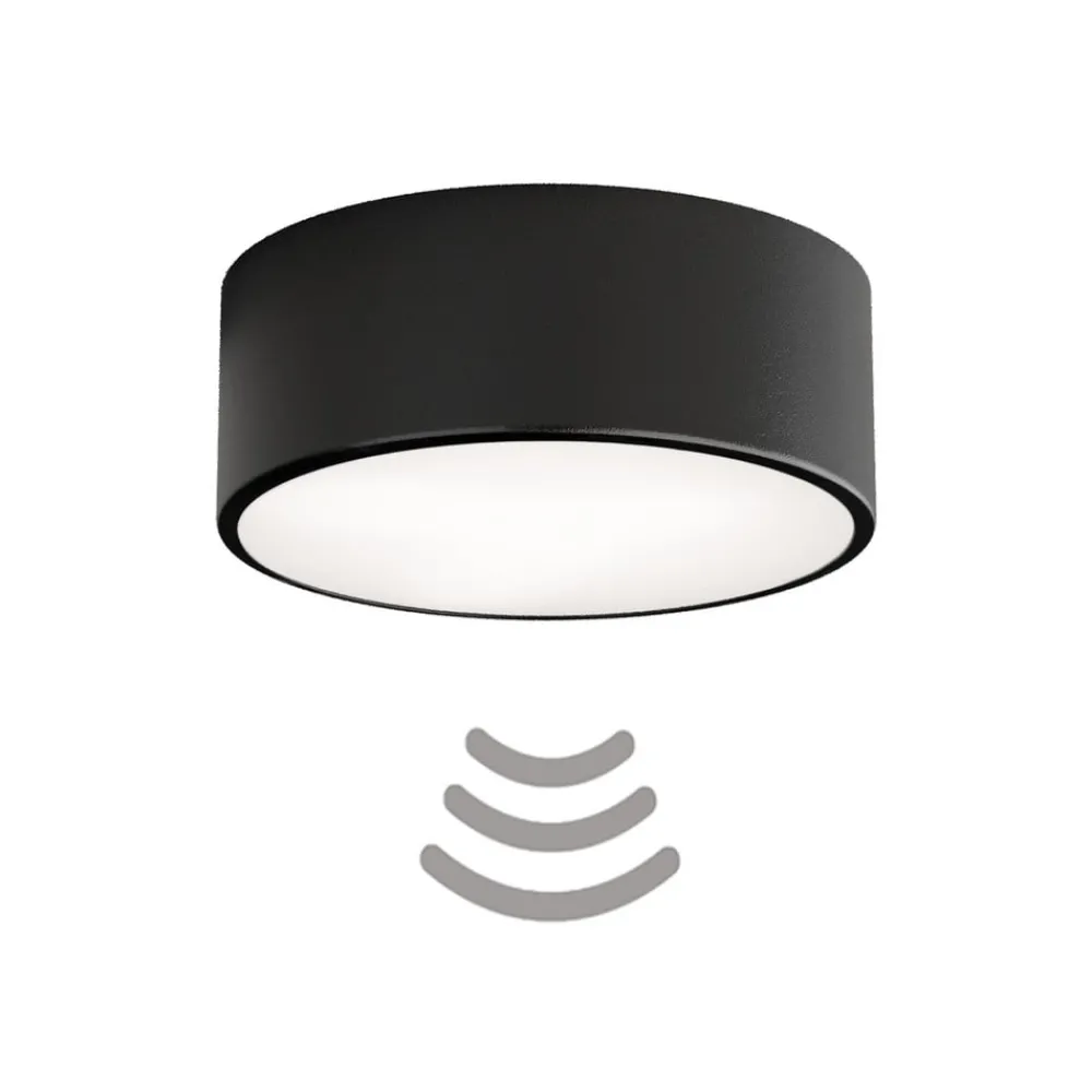 TEMAR LIGHTING Loftlamper|Loftlamper > Cleo 200 loftlampe, hvid, sensor, IP20, Ø 20 cm, E27