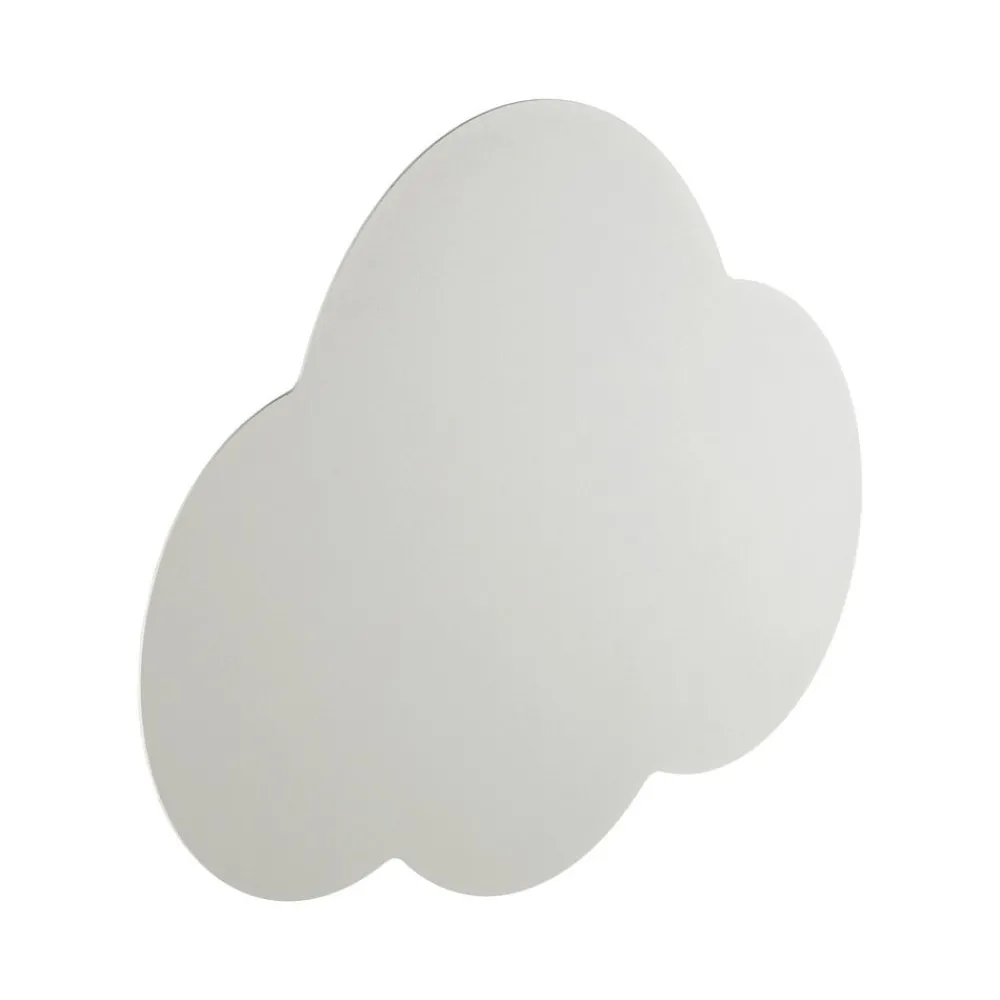 Væglamper ^ TK Lighting Cloud væglampe, beige, stål, indirekte lys, 38 x 27 cm