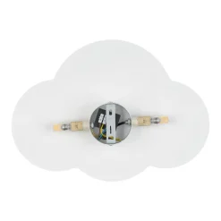 Gang|Pendellamper ^ TK Lighting Cloud væglampe, hvid, stål, indirekte lys, 38 x 27 cm