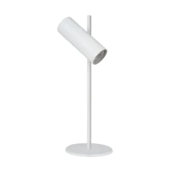 Arbejdsrum/Kontor|Bordlamper ^ Lucide Clubs bordlampe, hoved kan drejes og roteres, hvid