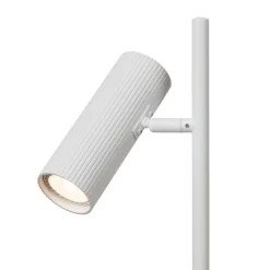 Arbejdsrum/Kontor|Bordlamper ^ Lucide Clubs bordlampe, hoved kan drejes og roteres, hvid