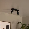 Lucide Loftlamper|Loftlamper > Clubs loftspot, 2 lyskilder, sort