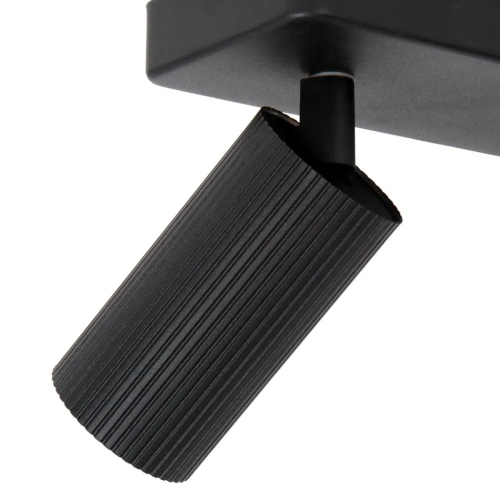 Lucide Loftlamper|Loftlamper > Clubs loftspot, 2 lyskilder, sort