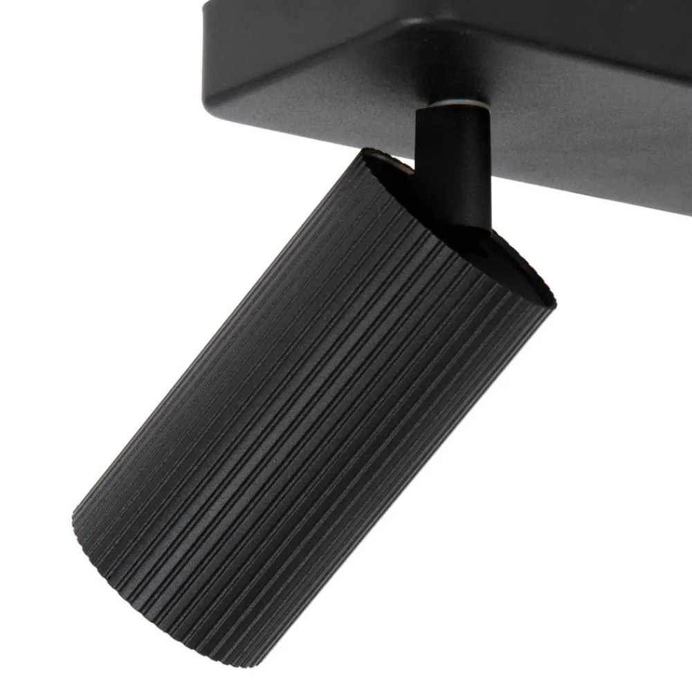 Lucide Loftlamper|Loftlamper > Clubs loftspot, 2 lyskilder, sort