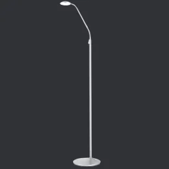 ORION Gulvlamper|Gulvlamper > Cobra LED-gulvlampe 1 lyskilde, nikkelfarvet