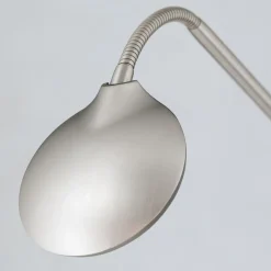 ORION Gulvlamper > Cobra LED-gulvlampe, 2 lyskilder, mat nikkel